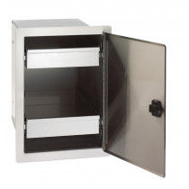Fire Magic Legacy Single Door with Dual Drawers - 20½”h x 14½”w x 20½”d - 23820-S