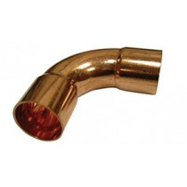 1-1/8" Long Sweep 90 Degree Copper Fitting Elbow - CFW02736
