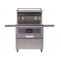 Coyote 36-Inch Freestanding Pellet Grill With Portable Cart - C1P36
