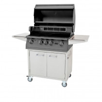 Lion Stainless Steel Cart For 32-Inch Gas Grill