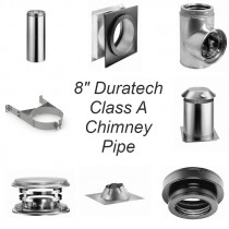 DuraVent 8-Inch Diameter Duratech Chimney Components - 8-Inch Duratech