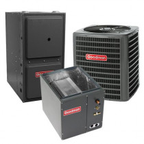 Goodman 1.5 Ton 14 SEER 80% AFUE Gas Furnace and Air Conditioner System