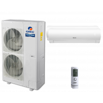 48,000 BTU 16 SEER Dual Zone Wall Mounted Gree Heat Pump System 24+24