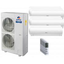 56,000 BTU 16 SEER Eight Zone Wall Mounted Gree Heat Pump System 9+9+9+9+9+9+9+9