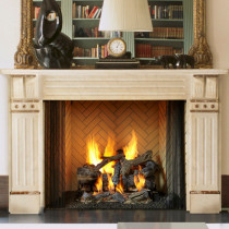 Majestic Ashland 50-Inch Wood Fireplace- ASH50