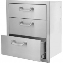 BBQ Direct Universal 16-Inch Triple Access Drawer