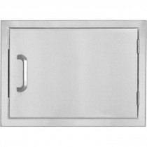 BBQ Direct Universal 24-Inch Single Access Door - Horizontal (Reversible)