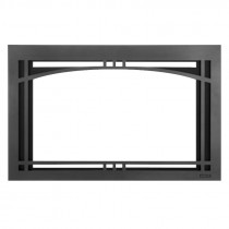 Majestic Contemporary Arch Ruby 25 Screen Front - Black - CASFI25BK