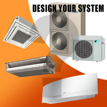 Daikin Design Your Own Five Zone Heat Pump System