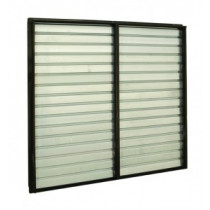 Triangle Fans IWSD Exterior Wall Exhaust Shutters Double Panel