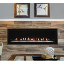 Empire Boulevard Direct-Vent Linear Contemporary Fireplace- 60 -inch