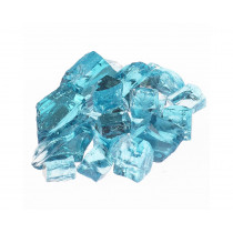 Phoenix Precast Products 10LBS Pacific Blue Fire Glass - Glass_Pacific Blue