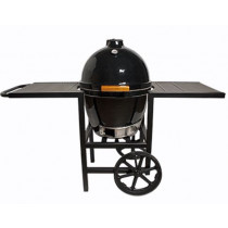 Goldens' Cast Iron 20.5-Inch Cooker with Full Cart - 13525