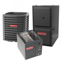 3 Ton 16 SEER 97% AFUE 60,000 BTU Goodman Furnace and Air Conditioner System - Downflow