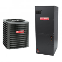 2 Ton 16 SEER Goodman Heat Pump Air Conditioner System