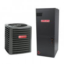 3 Ton 18 SEER Goodman Heat Pump Air Conditioner System