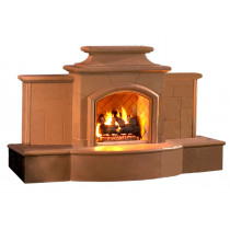 American Fyre Designs Grand Mariposa 113-Inch Outdoor Fireplace