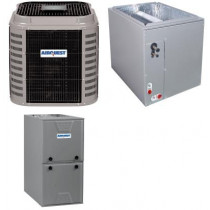 2 Ton 16 SEER 96% AFUE 40,000 BTU AirQuest Gas Furnace and Heat Pump System - Multi-Positional
