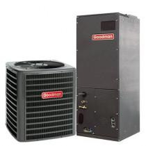 4 Ton 16 SEER Goodman Heat Pump Air Conditioner System