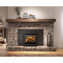 Ventis Wood Burning Fireplace Insert With Blower And Faceplate- HEI170