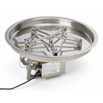 HPC 37-Inch Electronic Ignition Bowl Pan Gas Fire Pit Kit - PENTA37EI
