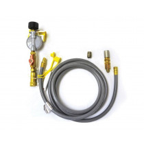 HPC 90,000 BTU Propane Hose With Quick Disconnect Fittings - FPLP90