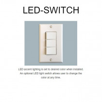 Majestic 3 Toggle Wall Switch