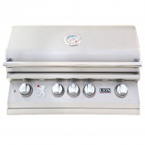 Lion L75000 32-Inch Built-In Gas Grill With Rear Infrared Burner