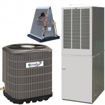 Revolv 3 Ton 14 SEER 12KW Mobile Home Heat Pump & Electric Furnace With AccuCharge Quick Connect