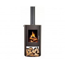 Nectre N65 Contemporary Wood Burning Stove - N65