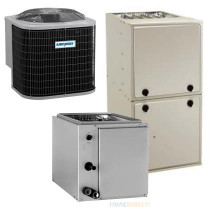 1.5 Ton 13 SEER 92% AFUE 40,000 BTU AirQuest Gas Furnace and Air Conditioner System - Upflow/Downflow