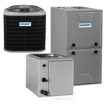 2 Ton 15 SEER 96% AFUE 100,000 BTU AirQuest Gas Furnace and Air Conditioner System - Upflow/Downflow