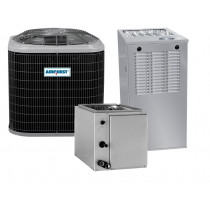 4 Ton 14 SEER 80% AFUE 110,000 BTU AirQuest Gas Furnace and Heat Pump System - Upflow/Downflow