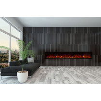 Modern Flames Landscape Fullview 120 Inch Electric Fireplace - LFV2-120/15-SH