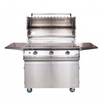 PGS Legacy Stainless Steel Portable Cart for Pacifica or Pacifica Gourmet Grills