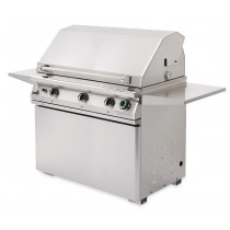 PGS Grills Pacifica Stainless Steel Pedestal Mount