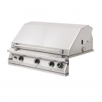 PGS Pacifica 39" Grill Head with Built-In One Hour Gas Timer for Liquid Propane