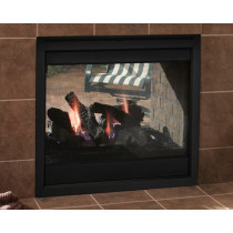 Majestic Indoor/Outdoor See Through Gas Fireplace- TWILIGHT-II-C