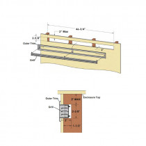 Kingsman Front Chimney Chase Vents - V46EG