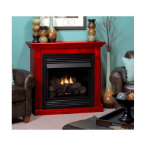 Empire Vail Vent-Free Fireplace - 26-inch Special Edition With Mantel Cabinet