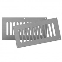 Firegear Two Stainless Steel 6 Inch x 12 Inch Vent