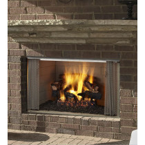Majestic 42-Inch Villawood Outdoor Wood Fireplace- ODVILLA-42