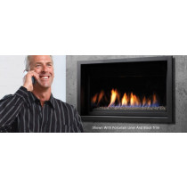 Kingsman Black Surround Trim Kit 1 1/2" Wide - For ZCV3622 Series Fireplace
