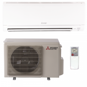 12,000 BTU 23.1 SEER Wall Mounted Mitsubishi Mini-Split GL Single Zone Heat Pump - MZ-GL12NA