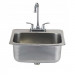 Bull Outdoor Sink and Faucet Large 19.25"Lx 17"W x 8"D - 12391