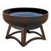 Phoenix Wood Burning Fire Pit Bowl - unpainted steel