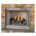 Empire Carol Rose Outdoor 36-Inch Electronic Ignition Fireplace With Logs- OP36FP72M / OLX24WR 