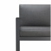 Real Flame Baltic Chair Set (2 Chairs) Gray - 9611-GRY - Detail
