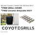 Coyote S-Series 36-Inch 4 Burner Built-In Gas Grill With Rapidsear Infrared Burner & Rotisserie - C2SL36