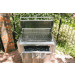 Coyote 36-Inch Freestanding Stainless Steel Charcoal Grill - C1CH36/C1CH36CT - _K1A8543